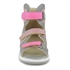 Picture of Memo Iris 3JD Gray-Pink Girl Youth Orthopedic Velcro Sandal