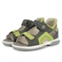 Picture of Memo Szafir 1BC Grey-Green Toddler Boy&Girl Orthopedic Velcro Sandal